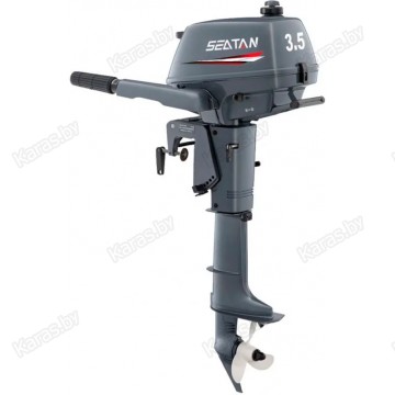 Лодочный мотор 2-тактный бензиновый Seatan T3.5BMS